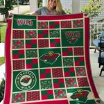 minnesota wild ver1 blanket th2906 quilt d2357683