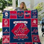 mlb atlanta braves quilt blanket d2354533