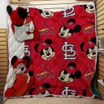 mlb mickey cobranded hugger and fleece throw quilt d2384870
