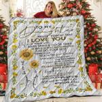 mom to my daughter 3d customized quilt love d2315140