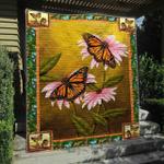 monarch and flower quilt blanket ylh5 quilt d2323188