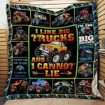monster truck cl18100450mdq quilt blanket d2357610