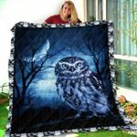 moon owl sh23 ntth011298 3d customized quilt d2313938