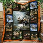 moose art collection 3d personalized customized quilt blanket 1327 d2320224