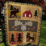 moose nx170511 quilt blanket d2357165