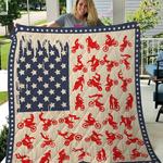 motocross bike usa flag quilt blanket great customized blanket gifts for birthday christmas