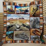 motorcycle on every road quilt blanket great customized blanket gifts for birthday christmas