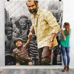 movie halla bol d 3d customized personalized quilt blanket d2325495