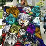 multiple colors wolves quilt blanket great customized blanket gifts for birthday christmas d2349478