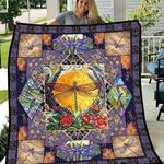 multiple cube of dragonfly picart quilt blanket great customized blanket gifts for birthday