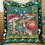mushroom mouse and frog q4 nnq131098 3d customized quilt d2312572