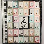 music notes clm1910086q quilt blanket d2380451