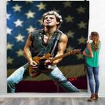 musical artists 80s bruce springsteen 2d 3d customized personalized quilt blanket d2325145