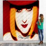 musical artists 80s cyndi lauper 2v 3d customized personalized quilt blanket d2325062