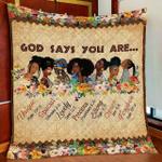 my black is beautiful quilt blanket d2353004