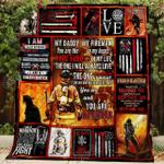my daddy my fireman blanket kc1307 quilt d2357895