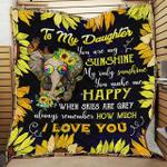 my daughter my sunshine jfj10264 3d customized quilt 2707 d2314789