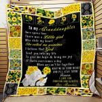 my dear granddaughter sunflower cl18100476mdq quilt blanket d2356995