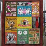 my drinking team has a bowling problem quilt blanket great customized blanket gifts for birthday