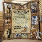 my grandson remember to be awesome love grandma jfj quilt kdn d2388252