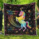 my heart believes in unicorn premium blanket th0509 quilt d2317623