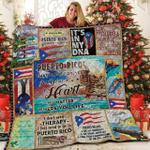 my heart is in puerto rico 3d customized quilt love d2314925