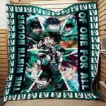 my hero academia deku blanket th0907 quilt d2357168