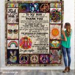 my mom teaching me the meaning of compassion hippie quilt ko d2383891