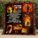 my son my firefighter clh0711111q quilt blanket d2355491