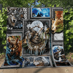 native dream wolf v1 feel 3d customized quilt d2312816