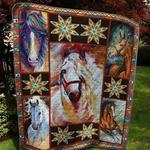 native horse square nis 3d customized quilt d2314573