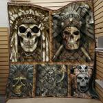 native skull bh21 ntth011298 3d customized quilt d2314749