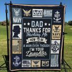 navy bi 3d personalized customized quilt blanket 436 d2320237