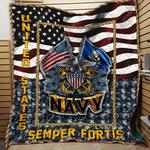navy blanket 3d full printing txh qdt00054 quilt d2321977