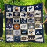 ncaa akron zips 3d customized personalized quilt blanket 1286 d2319606