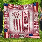 ncaa alabama crimson tide 3d customized personalized quilt blanket 747 d2319675