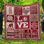 ncaa alabama crimson tide quilt blanket 724 d2352522