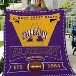 ncaa albany great danes quilt blanket 1053 d2352486