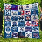 ncaa american eagles 3d customized personalized quilt blanket 1546 d2319299