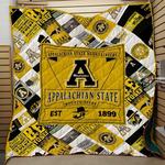 ncaa appalachian state mountaineers 3d customized personalized quilt blanket 1451 d2320453