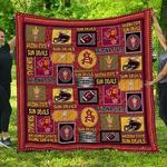 ncaa arizona state sun devils 3d customized personalized quilt blanket 589 d2319703