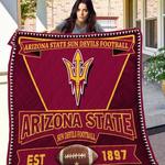 ncaa arizona state sun devils 3d customized personalized quilt blanket 590 d2319569