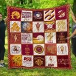ncaa arizona state sun devils 3d customized personalized quilt blanket 593 d2318742