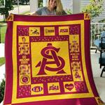 ncaa arizona state sun devils quilt blanket 582 d2354515