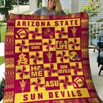 ncaa arizona state sun devils quilt blanket 599 d2354570