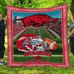 ncaa arkansas razorbacks 3d customized personalized quilt blanket 767 d2319670