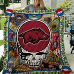 ncaa arkansas razorbacks quilt blanket 763 d2352391