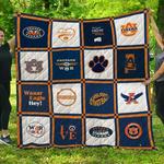 ncaa auburn tigers quilt blanket 809 d2350377