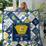 ncaa chattanooga mocs quilt blanket 1567 d2350794