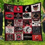 ncaa cincinnati bearcats 3d customized personalized quilt blanket 1069 d2319707